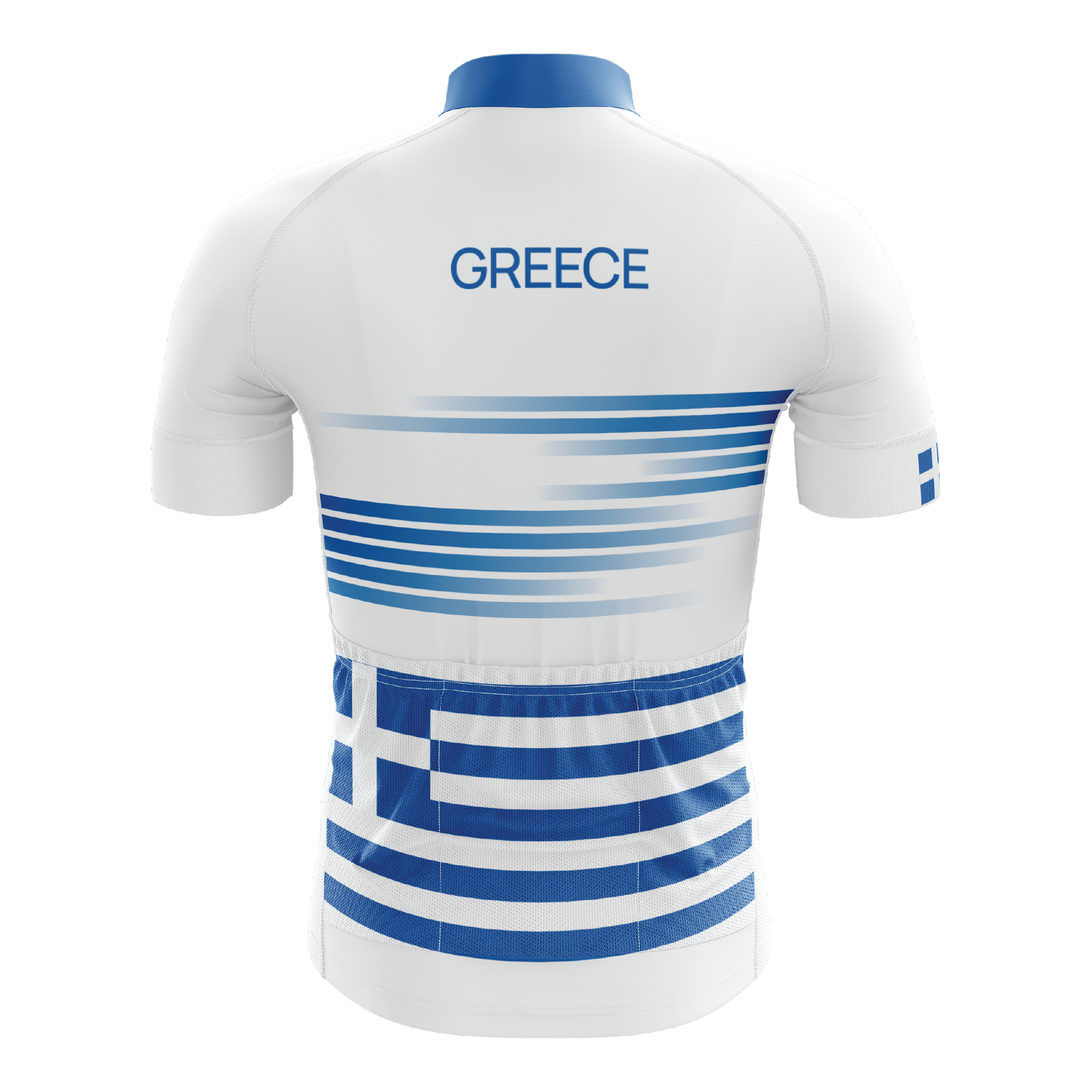 Greece Short Sleeve Cycling Jersey – Pedal Clothing