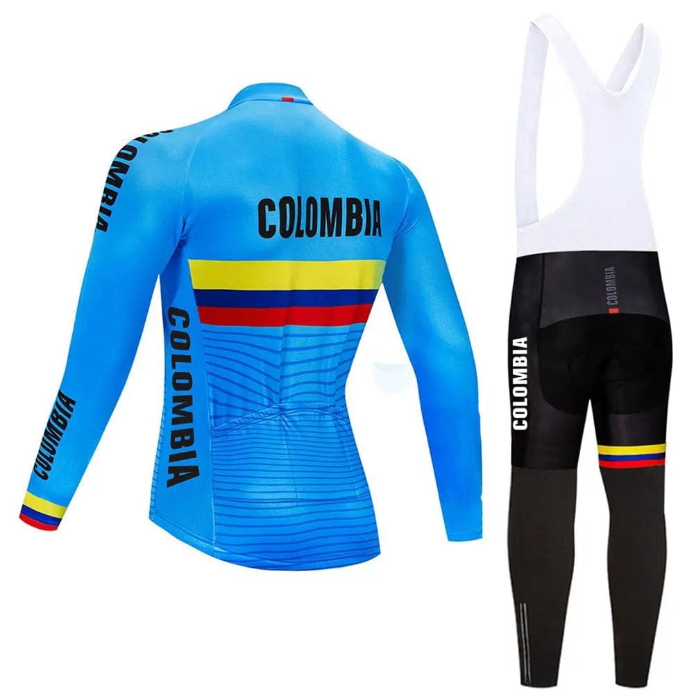 Colombia discount bike jersey